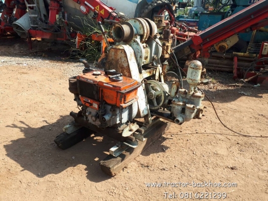 ขาย เครื่องเจาะดิน เจาะหิน ระเบิดหิน เจาะบาดาล คูโบต้า เก่าญี่ปุ่น มีวินสลิงลากของในตัว พร้อมใช้