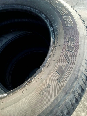 255/65R17 BRIDGESTONE DUELER H/T840 ปี14 ชุด 4 เส้น โทร.081-427-3941 ไอดีไลน์ 0814273941