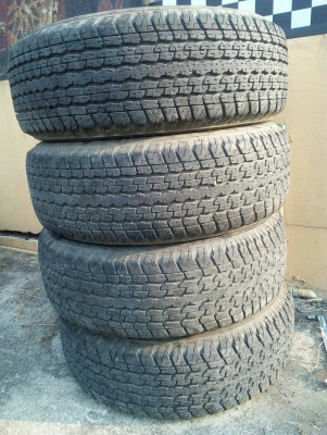 255/65R17 BRIDGESTONE DUELER H/T840 ปี14 ชุด 4 เส้น โทร.081-427-3941 ไอดีไลน์ 0814273941