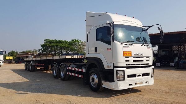 ประกาศ ขาย ISUZU GXZ 360 แรงม้า ปี 56 พร้อมหางพื้นเรียบสามมิตรสามเพลา พร้อมแยกขายหัวหาง ราคาคุยกัน ร ประกาศ ขาย ISUZU GXZ 360 แรงม้า ปี 56 พร้อมหางพื้นเรียบสามมิตรสามเพลา พร้อมแยกขายหัวหาง ราคาคุยกัน ร