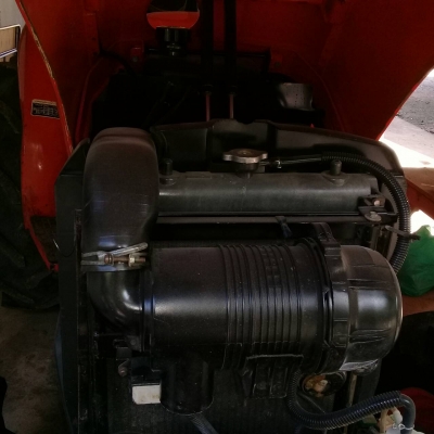 ขายรถไถมือเดียวออกห้าง จอดมา7ปีนี้สวยสด100\%