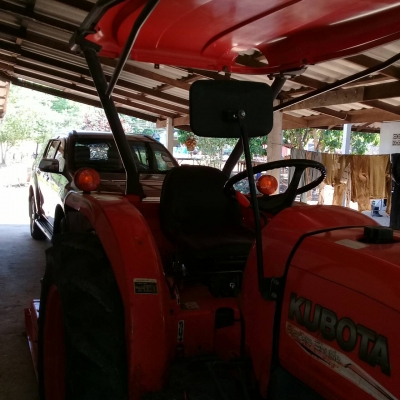 ขายรถไถมือเดียวออกห้าง จอดมา7ปีนี้สวยสด100\%