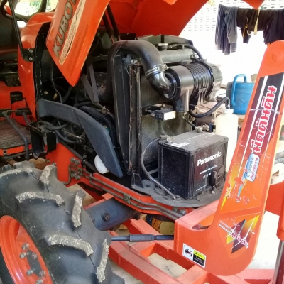 ขายรถไถมือเดียวออกห้าง จอดมา7ปีนี้สวยสด100\%