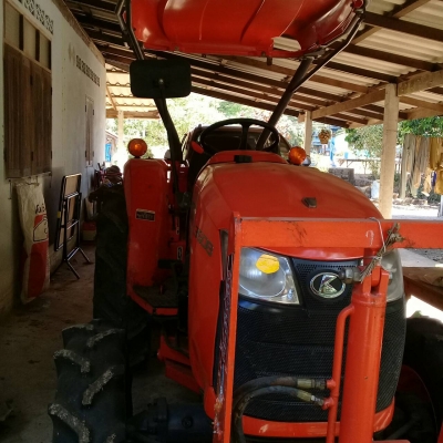 ขายรถไถมือเดียวออกห้าง จอดมา7ปีนี้สวยสด100\%