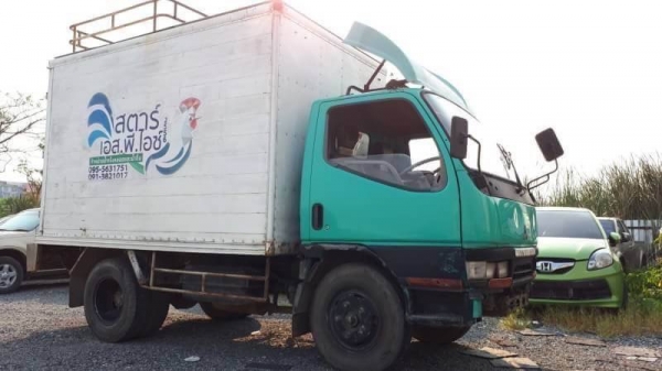 เหลือ 10 คันขายเหมา 1,200,000 บาท รวมมิตร 4 ล้อ -6 ล้อ สภาพพร้อมใช้ เอกสารเล่มทะเบียน   รถอยู่ แจ้งวัฒนะ โทร 0610710295  1.ISUZU NKR66E เครื่องติดแก๊ส 1JZ 2500 CC. เกียร์ออโต้   2.รถ4ล้อกลาง ISUZU NKR69E หัวสวยคัดซีดี กะบะคอกแซง กว้าง 1.77 ม. ยาว 3.15 ม.