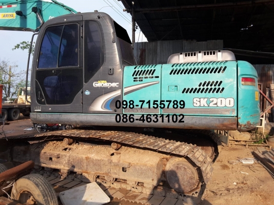 ขาย!! >>> Kobelco Sk200mark8Yn12Super พร้อมใช้งาน <<< เบอร์ติดต่อ 098-7155789 086-4631102