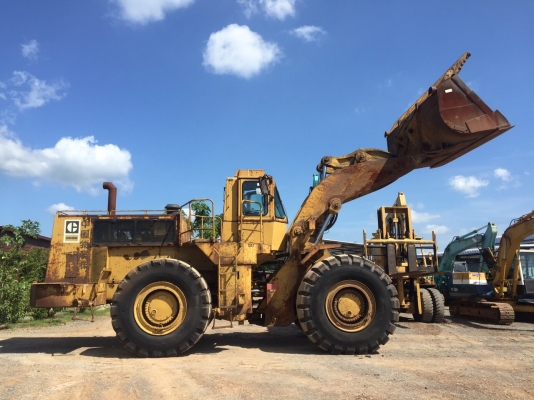 ขายรถตัก CATERPILLAR 988B รถนำเข้าจากญี่ปุ่นแท้ๆ บุ้งกี๋ขนาด 4.5 คิว เครื่อง เกียร์ ปั้ม สมบูรณ์พร้อมใช้ครับ ติดต่อ 063-9316985 ID LINE : 0639316985