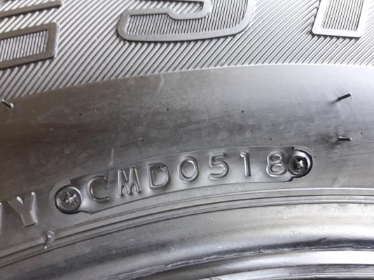 ขายยางป้ายแดง bridgestone dueler h/t 684ll 265/65r17 ผลิตสัปดาห์ที่5ปี18