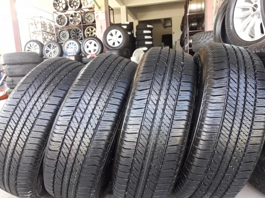 ขายยางป้ายแดง bridgestone dueler h/t 684ll 265/65r17 ผลิตสัปดาห์ที่5ปี18