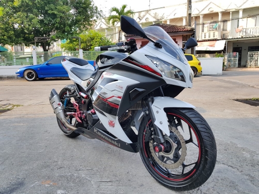 Ninja 300 2014 abs มือเดียว ของแต่งแน่น