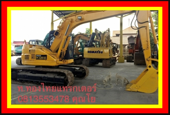 Komatsu PC128 รถเก่านอกไม่เคยใช้งานในไทย เครื่องแน่น พร้อมใบอินวอยซ์ สนใจติดต่อ0813553478(คุณโย)