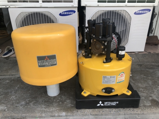 **** ขายปั๊มน้ำ MITSUBISHI ตัวใหญ่ สภาพใหม่มากใช้ได้ปีเดียว **** **** ขายปั๊มน้ำ MITSUBISHI ตัวใหญ่ สภาพใหม่มากใช้ได้ปีเดียว ****