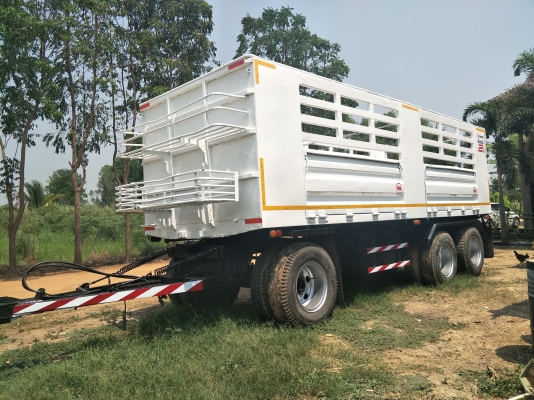 ขายลูกพ่วง สามคานไม่ดั้มพ์ปี 49 ยาว 7 เมตรสภาพสวย พร้อมใช้งาน เอกสารพร้อมโอน โทร 083-9628875