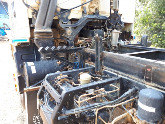 Isuzu 320 แรง แม็คโหลด จดปี พย.49 แม่เดี่ยวดัมพ์อู่ซุ่นชัย มีระบบลากและยิงดัมพ์ลูก รถสวยเดิม ไมล์สองแสนแท้ ยางดี พร้อมใช้งาน