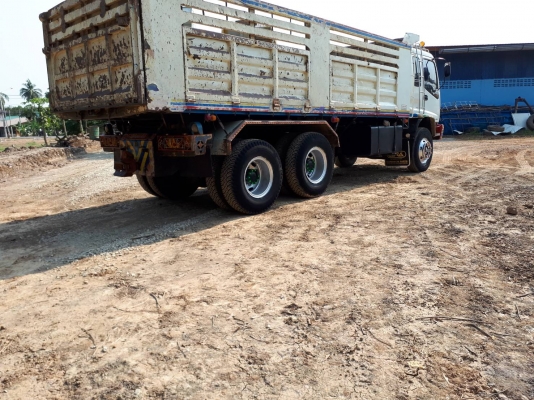 Isuzu 320 แรง แม็คโหลด จดปี พย.49 แม่เดี่ยวดัมพ์อู่ซุ่นชัย มีระบบลากและยิงดัมพ์ลูก รถสวยเดิม ไมล์สองแสนแท้ ยางดี พร้อมใช้งาน