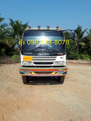 Isuzu 320 แรง แม็คโหลด จดปี พย.49 แม่เดี่ยวดัมพ์อู่ซุ่นชัย มีระบบลากและยิงดัมพ์ลูก รถสวยเดิม ไมล์สองแสนแท้ ยางดี พร้อมใช้งาน