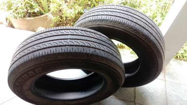 ขายยาง Yokohama geolandar g055 suv 235-65-17 ปี15