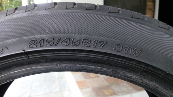 DAYTON ดอกหนานุ่ม ขนาด 215/45 R17 # 2 เส้น ราคา 1800.-บาท