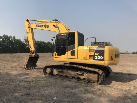 KOMATSU PC200-8MO (5000 ชั่วโมง)PM7000 ขอรูปเพิ่มได้ครับ รถสวยพร้อมใช้งาน สนใจติดต่อ 081-4283210