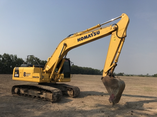 KOMATSU PC200-8MO (5000 ชั่วโมง)PM7000 ขอรูปเพิ่มได้ครับ รถสวยพร้อมใช้งาน สนใจติดต่อ 081-4283210
