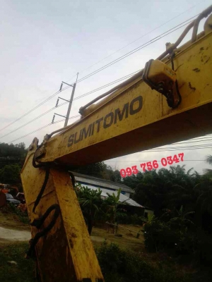 ขายรถแบคโฮ Sumitomo sh130-5 เดินเครื่อง 8,XXX ชม.
