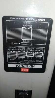 เครื่องเย็บกระดาษ MAX HD12/24