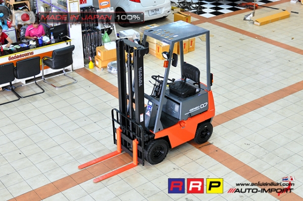 ขายรถโฟล์คลิฟท์มือสอง TOYOTA รุ่น 2FG7-FGH9-30082 นำเข้าจากประเทศญี่ปุ่น 100\% ไม่เคยใช้งานในไทย ขายรถโฟล์คลิฟท์มือสอง TOYOTA รุ่น 2FG7-FGH9-30082 นำเข้าจากประเทศญี่ปุ่น 100\% ไม่เคยใช้งานในไทย