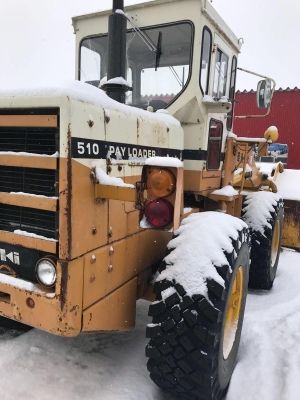 รถญี่ปุ่นเกรดA ขายถูก KOMATSU 510 กรองเดี่ยว ซีเรียลสูง นำเข้าจากญี่ปุ่น โทร.090-986-2521 อ๊อบ