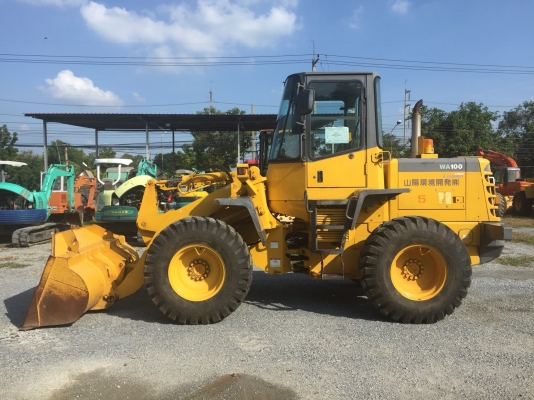 รถญี่ปุ่นเกรดA ขายถูก KOMATSU WA100-3E นำเข้าจากญี่ปุ่น โทร.090-986-2521 อ๊อบ