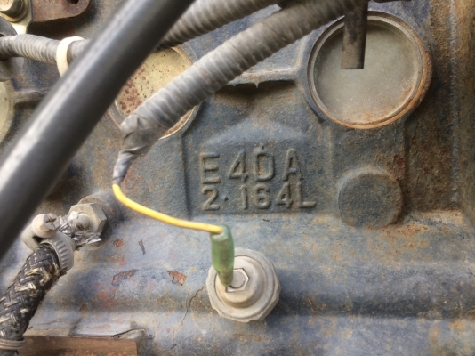 ขายเครื่องยนต์ อีเซกิ ISEKI E4DA 2.164L 4 สูบ 50 HP เก่าญี่ปุ่น