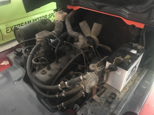 ขายด่วนเจ้าของขายเอง รถโฟค์ลิฟท์ Toyota รุ่น 5FG20 ยกสูง 3 เมตร ขายถูก