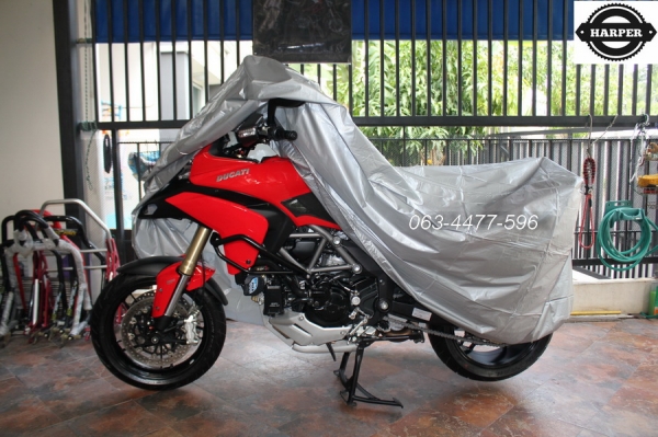 ผ้าคลุมรถBIGBIKE กันน้ำ กันแดด สะท้อนแสงUVปกป้องรถที่คุณรัก