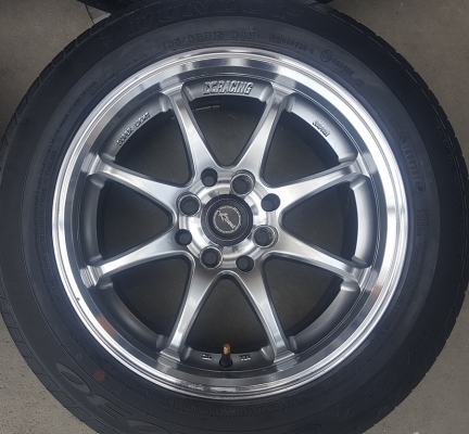 ล้อมือ2 K.SPEED ขอบ15 4รู100-114 พร้อมยาง  4 ล้อ