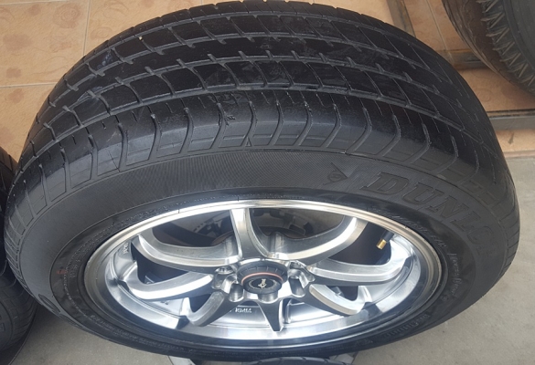 ล้อมือ2 K.SPEED ขอบ15 4รู100-114 พร้อมยาง  4 ล้อ