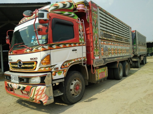 ขายด่วนรถพ่วงดั้ม FM1A 344 ปี57 อู่ไทยรุ่งเรือง ไมล์น้อย270000โล วิ่งอาหารสัตว์ สภาพสวยๆสดๆพร้อมใช้งาน