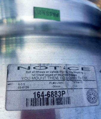 ขายล้อหยดน้ำ อัลตร้าแม็ก 16x8 ET-6 สวยๆ