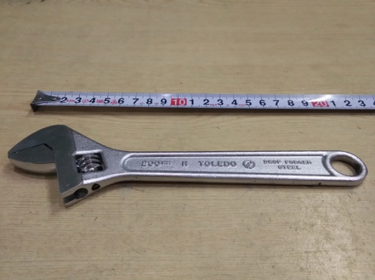 ประแจเลื่อน TOLEDO 8 นิ้ว