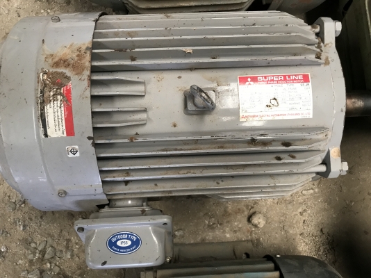 ขายมอเตอร์ 10 แรง 380 V. Mitsubishi