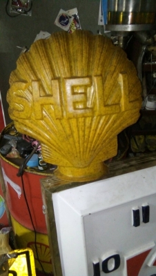 ขายป้ายน้ำมันเชลล์ สีเหลือง แต่งร้านคับ 5500