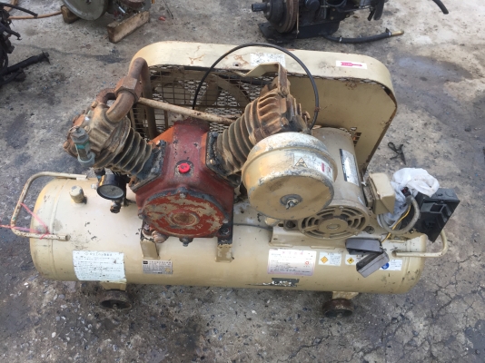 ขายปั้มลม2สูบ3แรงเก่าญี่ปุ่น