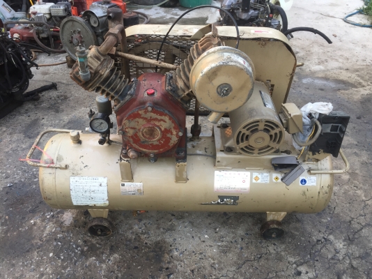 ขายปั้มลม2สูบ3แรงเก่าญี่ปุ่น