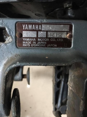 เครื่องเรือ Yamaha 5HP มือสองญี่ปุ่น สวยเดิม