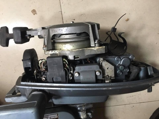เครื่องเรือ Yamaha 5HP มือสองญี่ปุ่น สวยเดิม