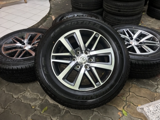 ล้อ all new fortuner ขอบ 18 พร้อมยางป้ายแดงปี18
