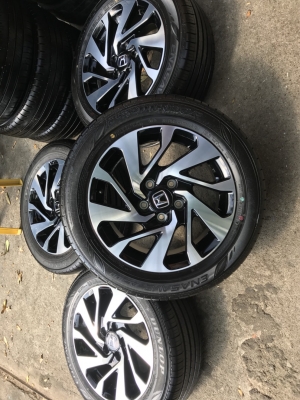 ล้อ honda civic fcขอบ 16 พร้อมยางป้ายแดงปี17