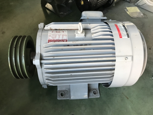 ขายมอเตอร์ไฟฟ้า Mitsubishi 5HP. 220V 1450rpm. ไฟบ้าน สภาพสวยมากเดิมๆ หมุนนิ่ม พร้อมใช้งาน