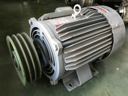 ขายมอเตอร์ไฟฟ้า Mitsubishi 5HP. 220V 1450rpm. ไฟบ้าน สภาพสวยมากเดิมๆ หมุนนิ่ม พร้อมใช้งาน