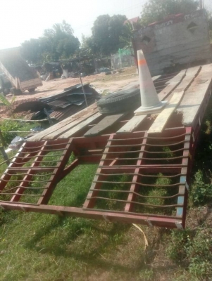 KOMATSU PC 60-5 + เทรลเลอร์ 6ล้อ