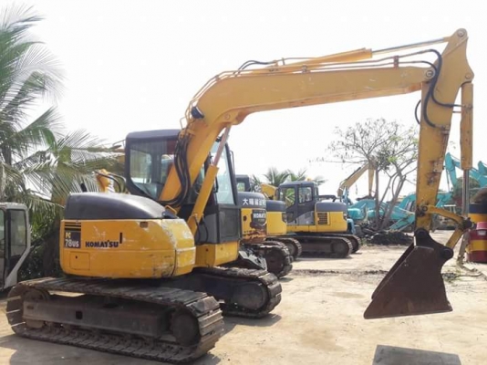 มาใหม่จ้า...KOMATSU PC78US-6  เก่านอกแท้ มีลายแย๊ก  สภาพสวย  3,XXX  ชั่วโมง  เครื่องปั๊มดี  พร้อมใช้  โทร 089-3818694  ดวงนภา