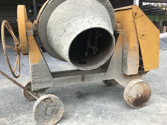 ขายโม่ผสมปูนตัวใหญ่พร้อมมอเตอร์2สาย3แรง Line:Jiraroj2909